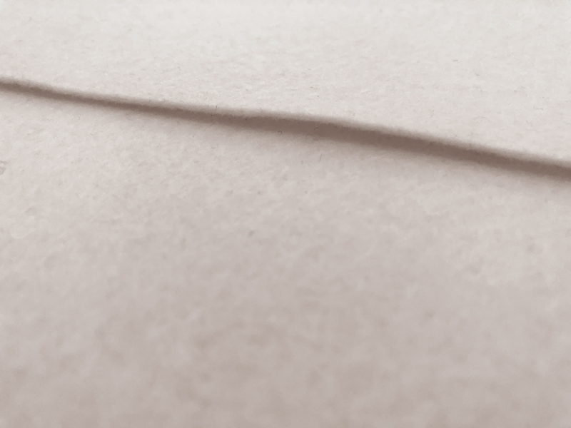 Flameproof Wool Felt 16oz. in Bone0