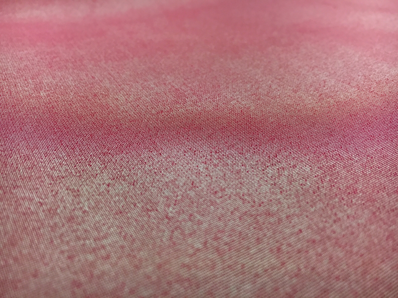 Microfiber Silver Metallic Chiffon in Fuchsia 1