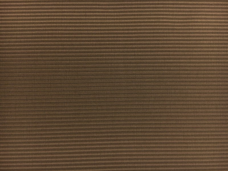 Italian Cotton and Acetate Ottoman in Castoro0