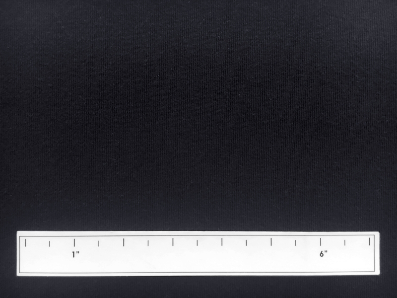 Japanese Cotton Tubular Rib Knit in Midnight Navy2