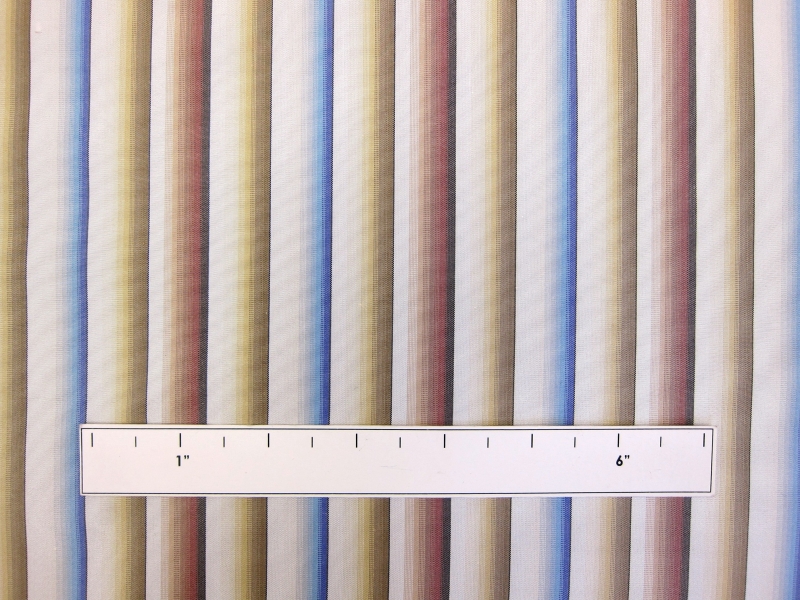 Pure Silk Taffeta Stripe1