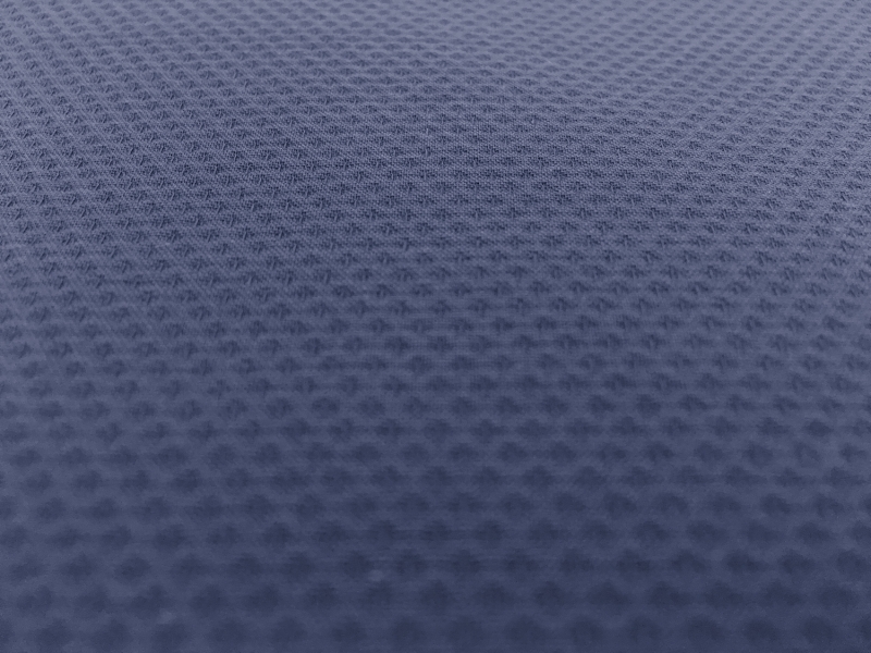 Italian Cotton Lycra Pique in Cornflower Blue0