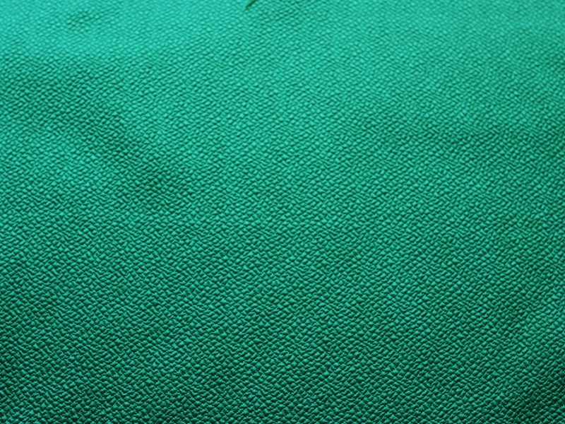 Silk and Wool Hammered Satin in Jade2