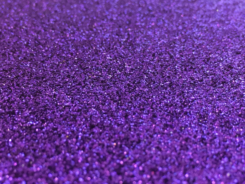 Heat Transfer Polyester Glitter Adhesive in Purple1