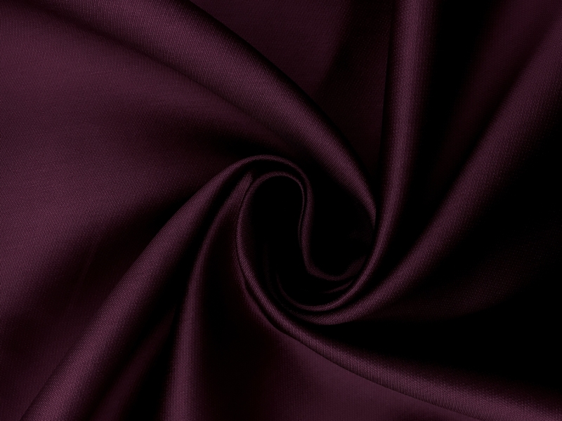 Silk and Polyester Zibeline in Bordeaux0