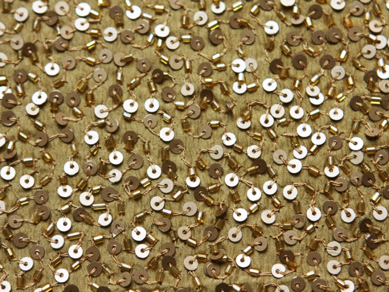 Sequins on Silk Chiffon2