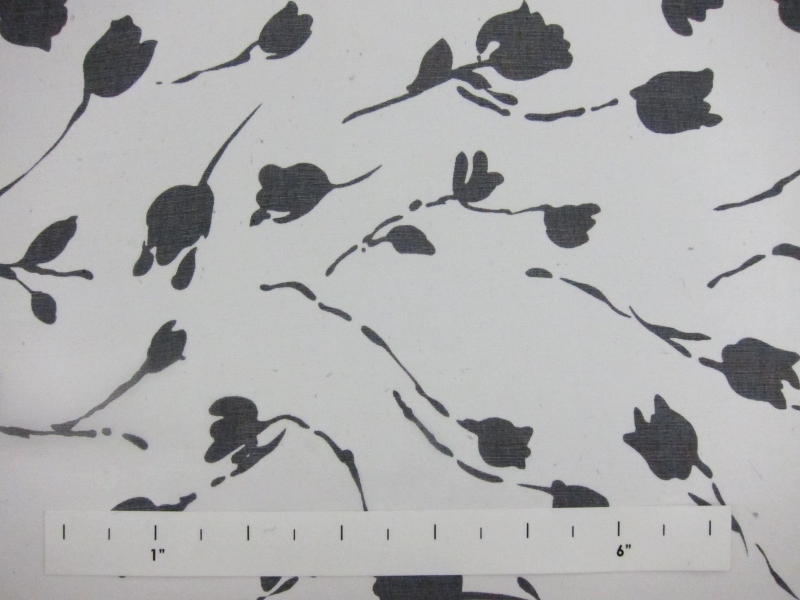 Printed Silk Chiffon0