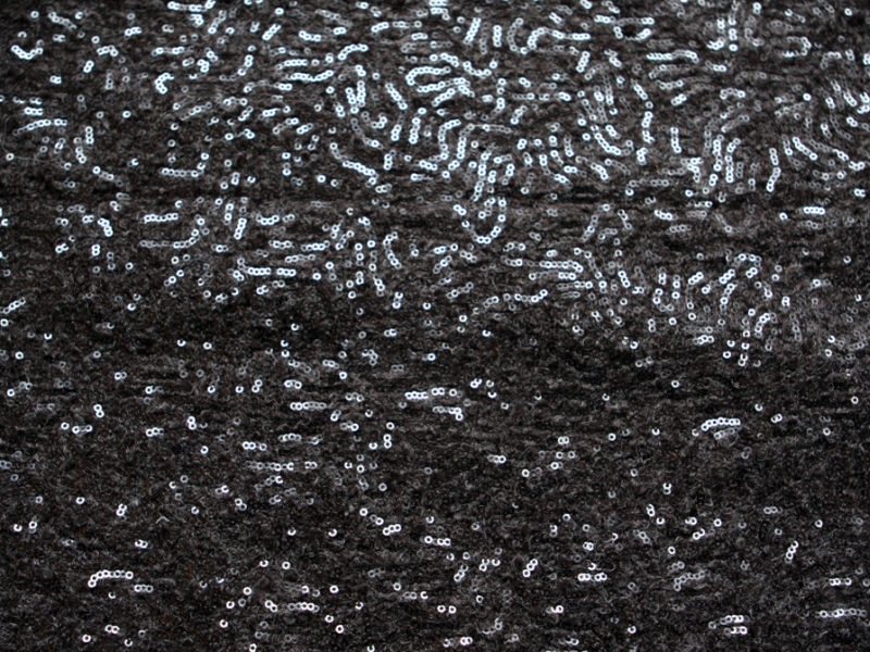 Novelty Sequin Bouclé Knit0