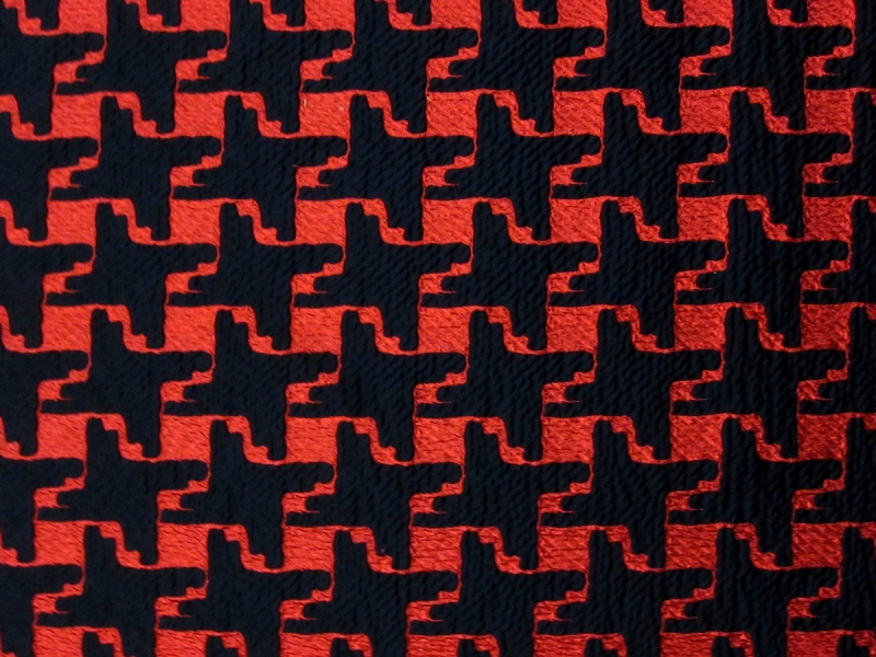 Houndstooth Cloqué0