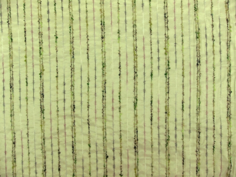 Chenille & Luréx Stripe Taffeta0