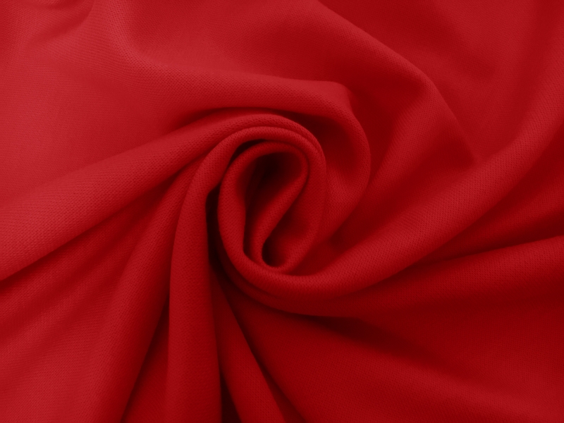 Wool and Angora Double Knit in Red1