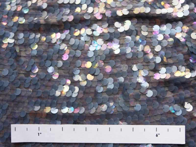 Novelty Paillettes on Silk Chiffon2