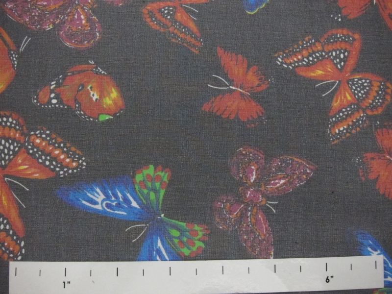 Printed Silk Chiffon0