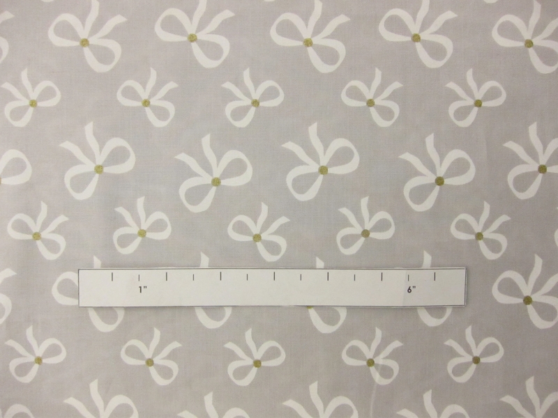 Cotton Broadcloth Metallic Print2