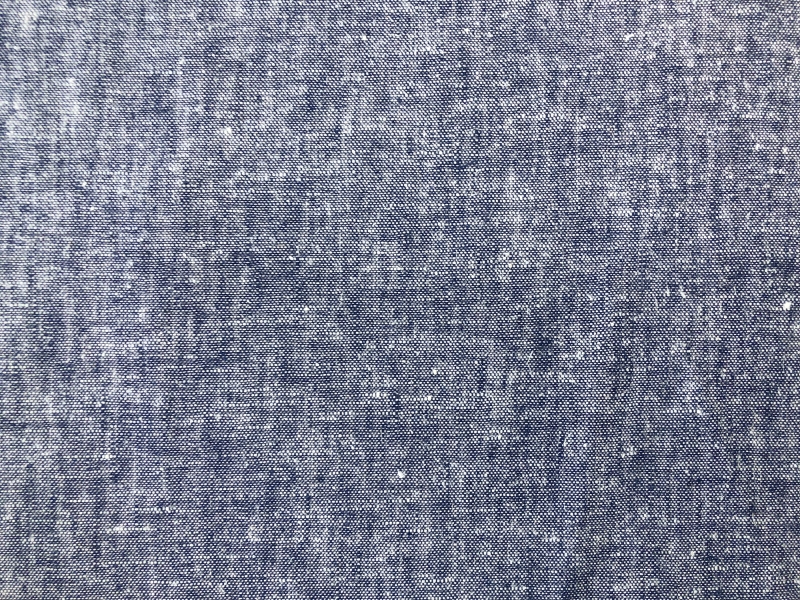 Washed Lightweight Linen Rayon Blend in Denim2