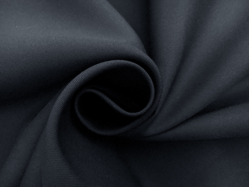 Japanese Fine Cotton Gabardine in Navy1