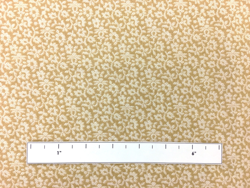 Penny Rose Floral Cotton Print in Tan1