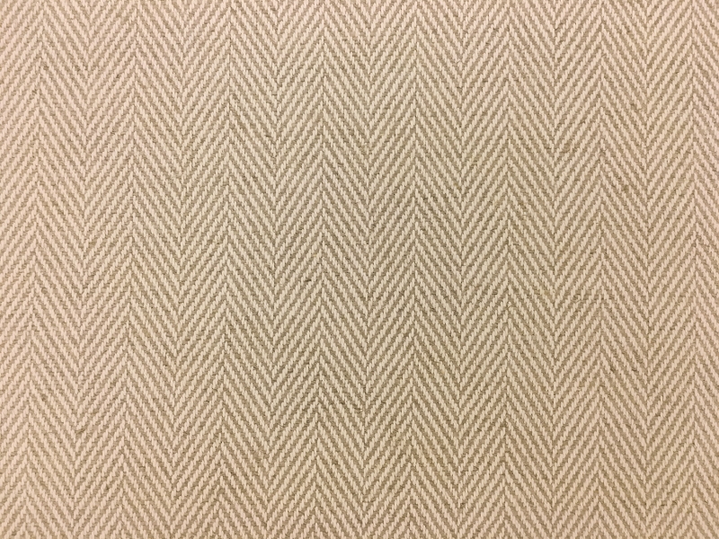 Linen and Cotton Herringbone Upholstery0