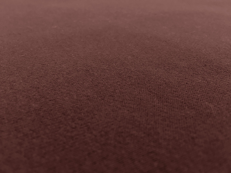 Japanese Cotton Sweatshirt Fleece in Burgundy2