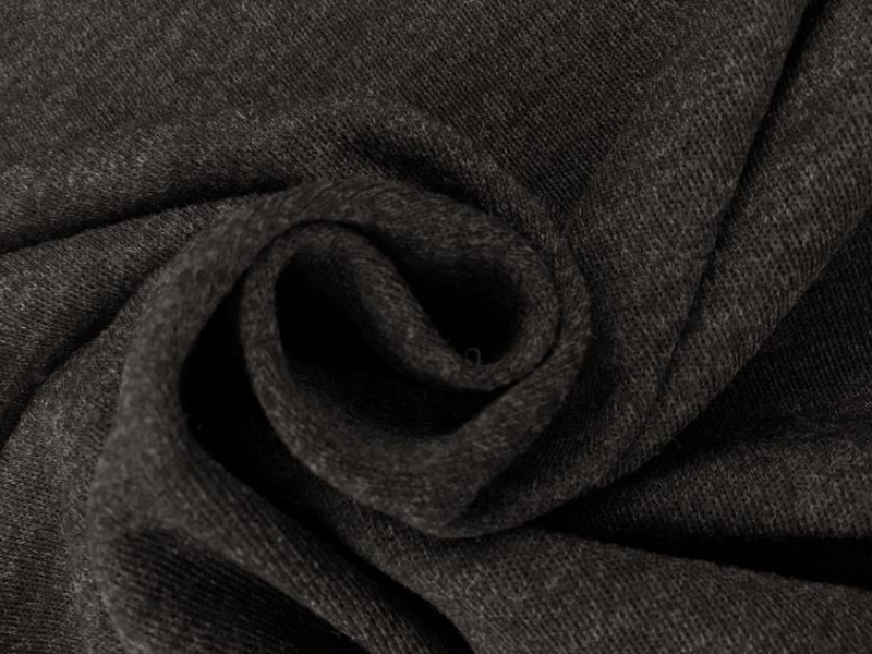 Austrian Virgin Wool Double Knit in Heather Charcoal1