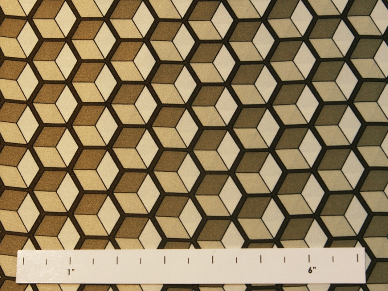 Printed Silk Charmeuse0