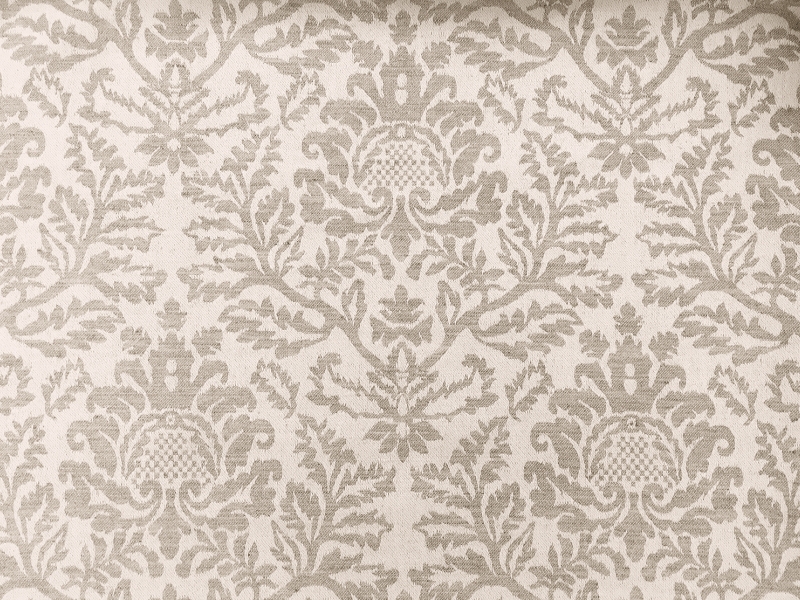 Doubleface Linen Upholstery Filigree Damask1