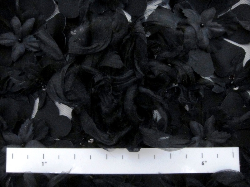 Flower Appliqués on Illuision1