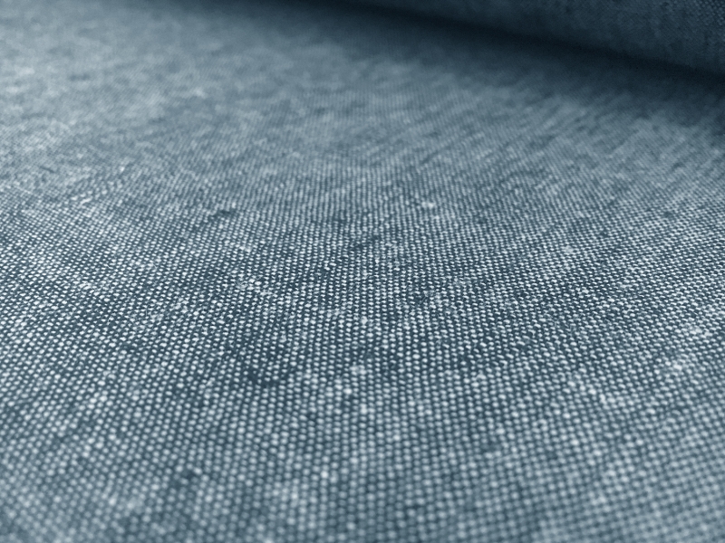 Yarn Dyed Linen Cotton Blend in Peacock0