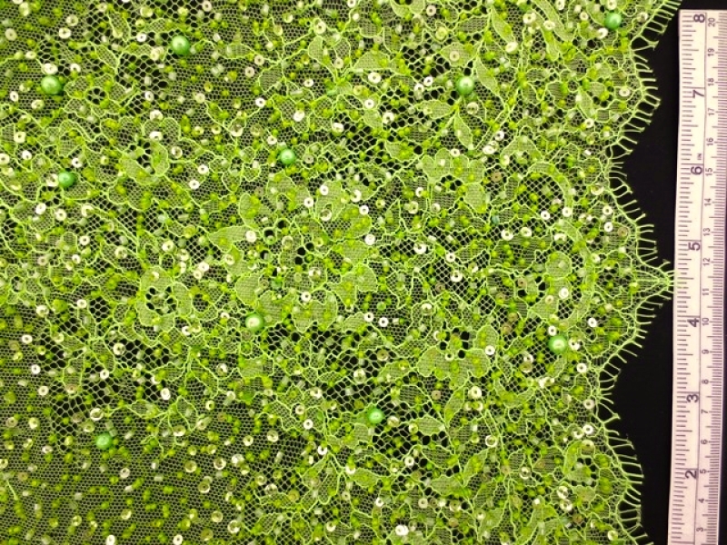 Beaded Chantilly Lace0