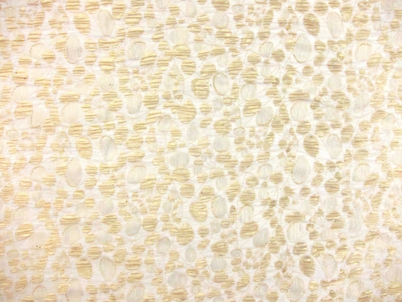 Stretch Metallic Cloqué0