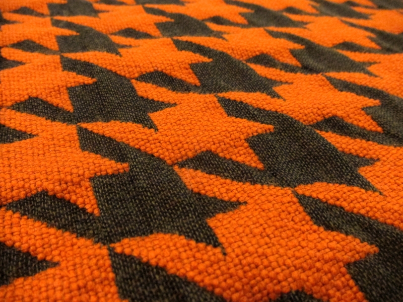 Cotton Acrylic Blend Houndstooth Brocade2