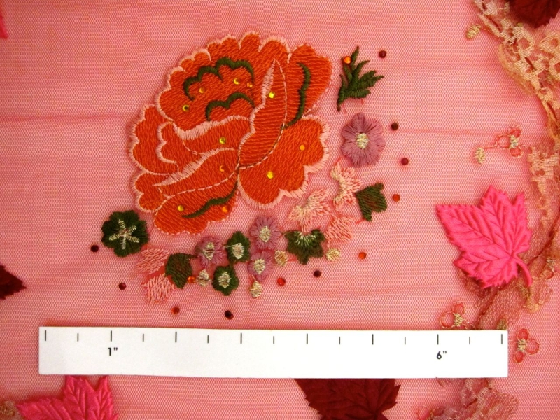 Embroidered and Appliquéd Illusion1