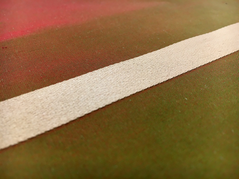 Iridescent Silk Taffeta with Satin Stripes2