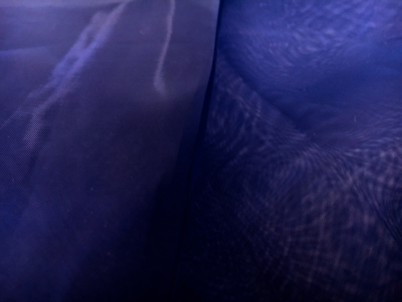 Japanese Polyester Extra Fine Organza in Light Navy2