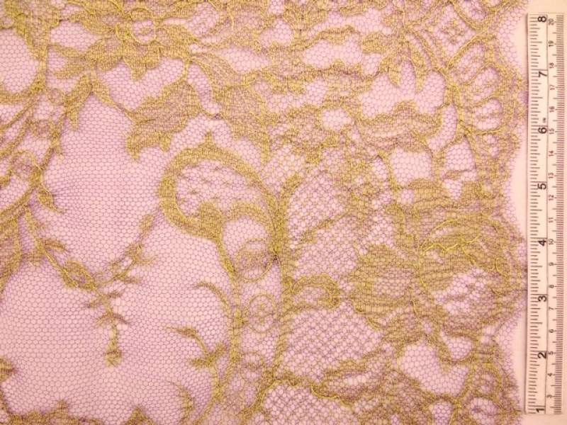 Metallic Chantilly Lace0