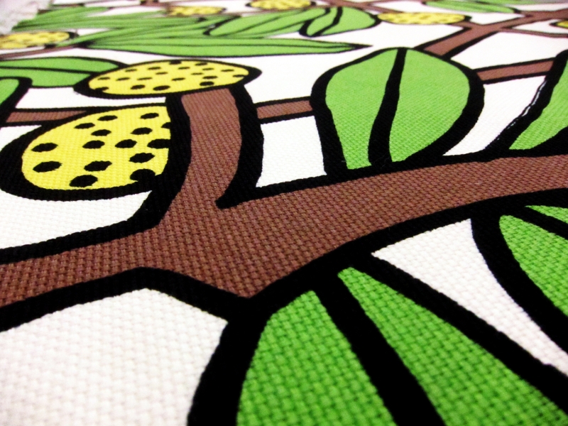 Japanese Cotton Canvas Print2