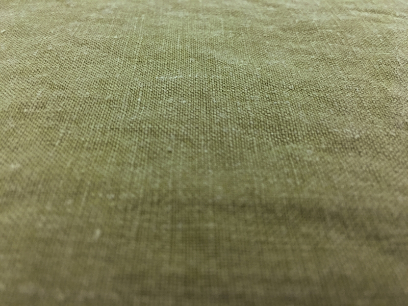 Stone Washed Linen in Moss0
