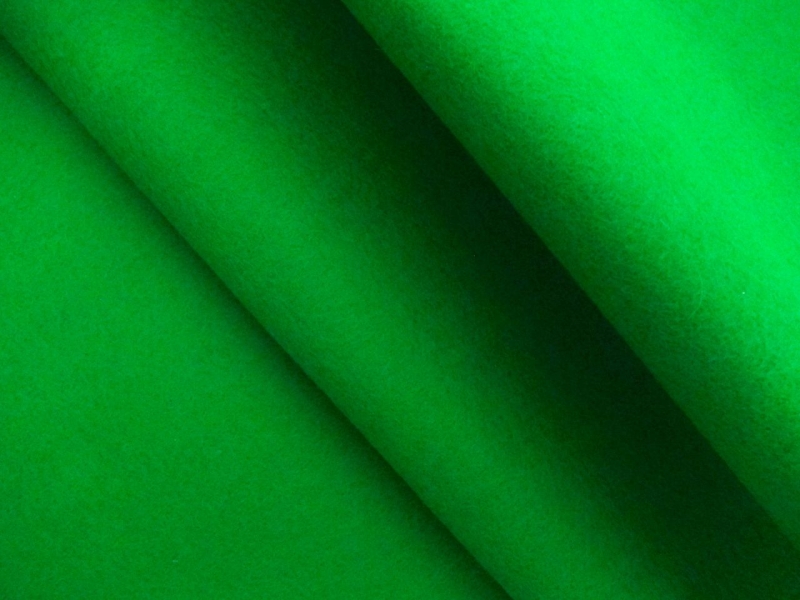 Merino Wool Felt 1MM in Clover Green1