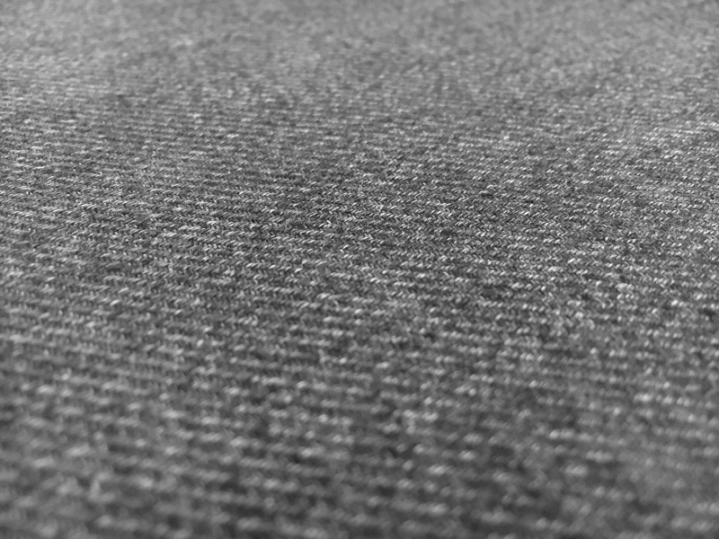 Poly Cotton Linen Blend Twill in Smoke Grey2