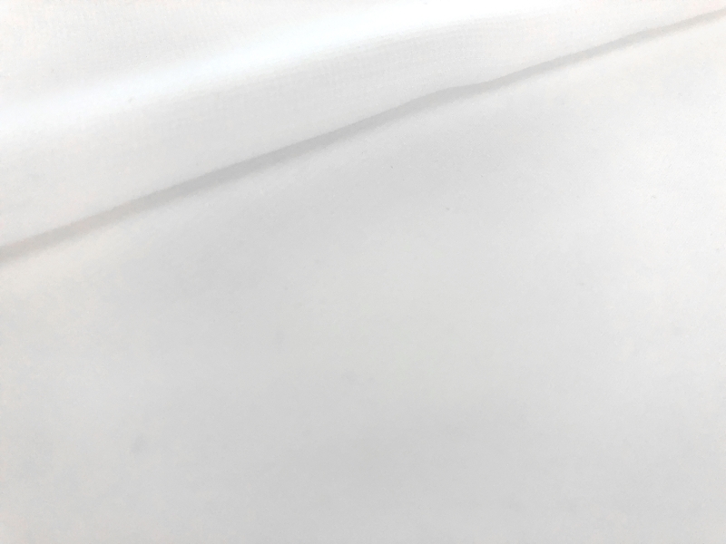 Japanese Polyester Chiffon in Stark White0