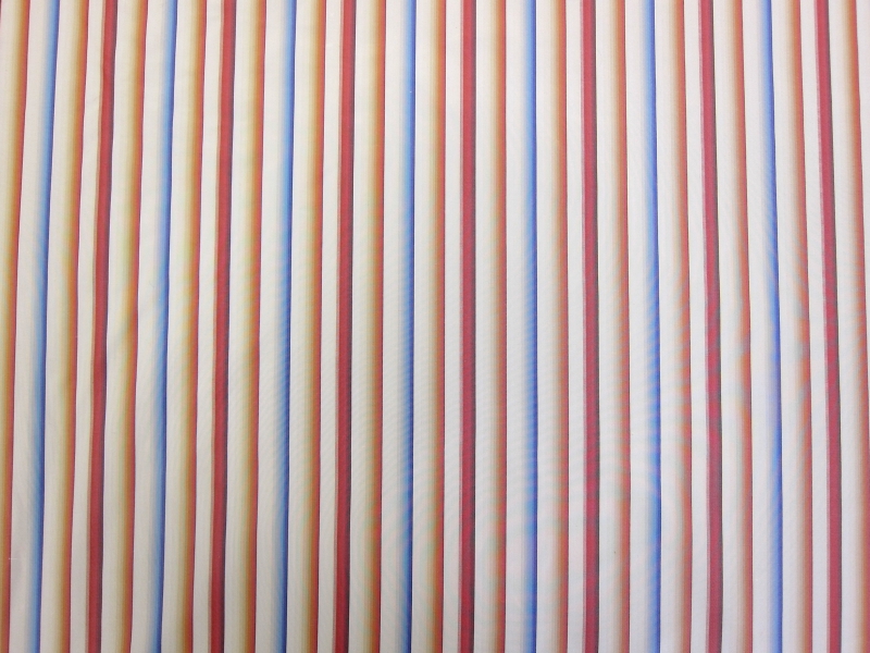 Pure Silk Taffeta Stripe0