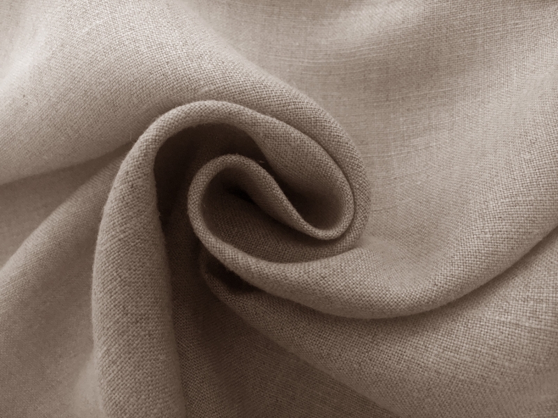 Belgian Mid Weight Linen in Flax1