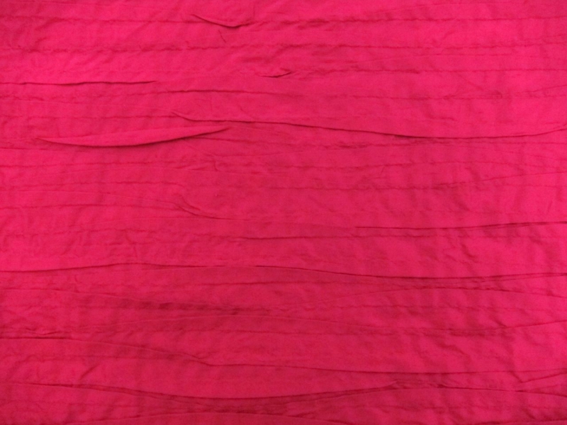 Tucked Silk Shantung 0