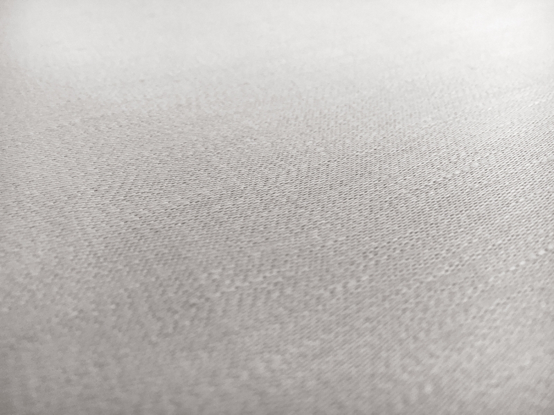 Heavy Linen Satin Upholstery in Pearl Grey0