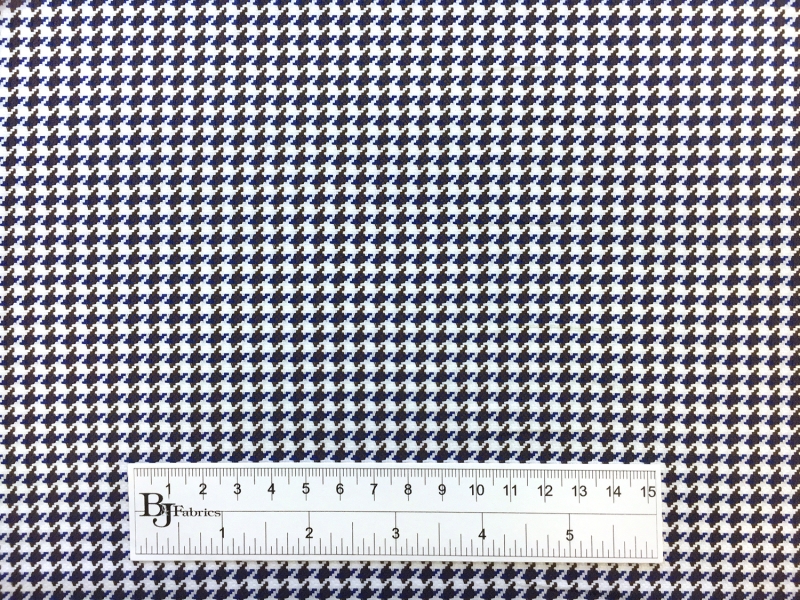 Italian Cotton Houndstooth Shirting 3