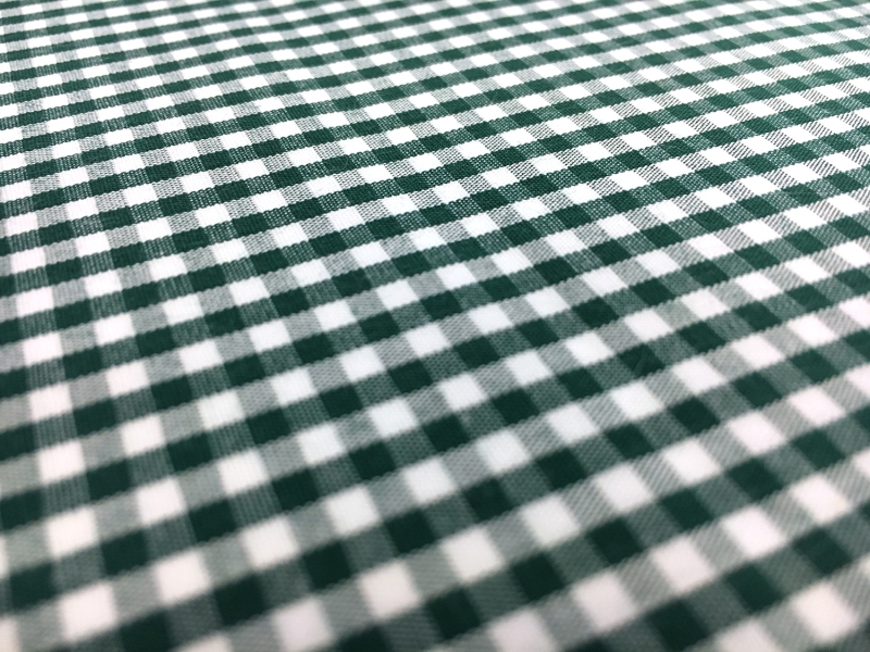 1/8" Cotton Gingham in Forest Green2