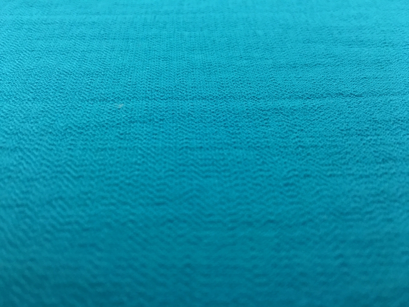 Rayon Nylon Blend Crepe in Turquoise 0