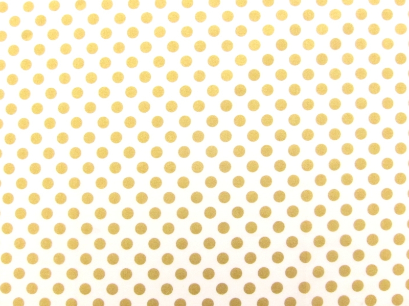 Cotton Broadcloth Metallic Print0