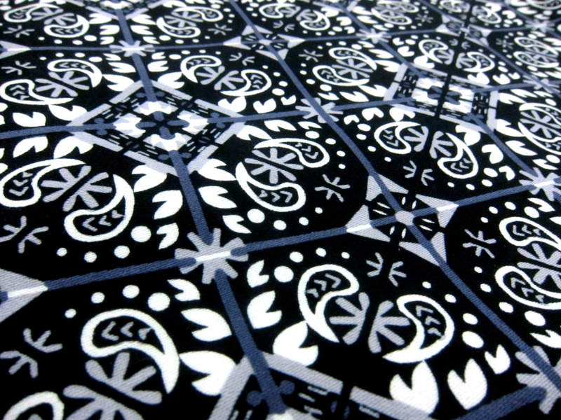 Cotton Lycra Sateen Print 2