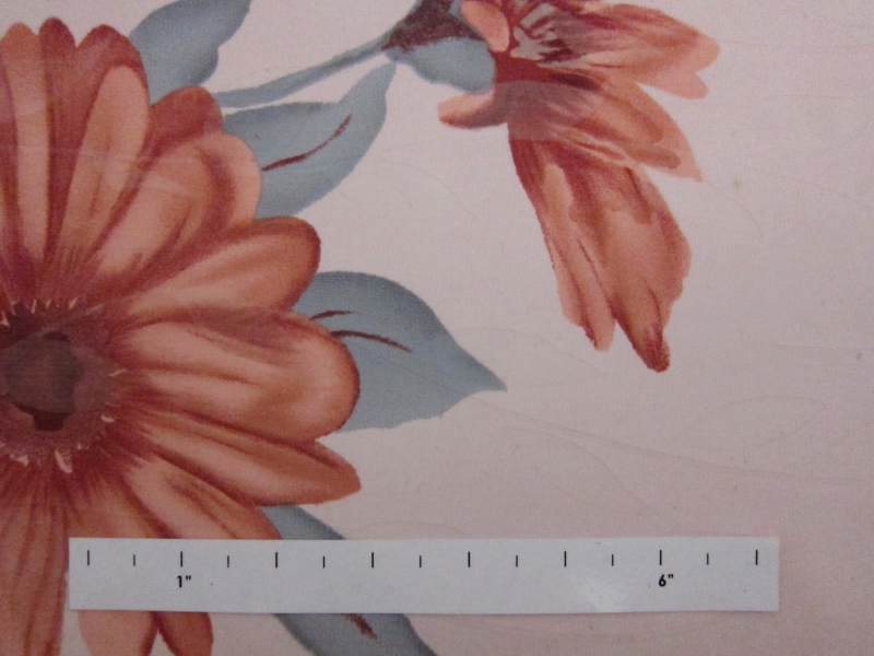 Printed Silk and Rayon Burn Out Chiffon0